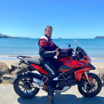 Francesco De Marchi, suspension tuning ride Pukekohe, NZ